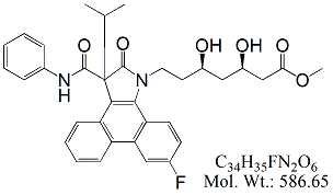 Atorvastatin Pyrrolidone Phenanthrene Methyl Ester